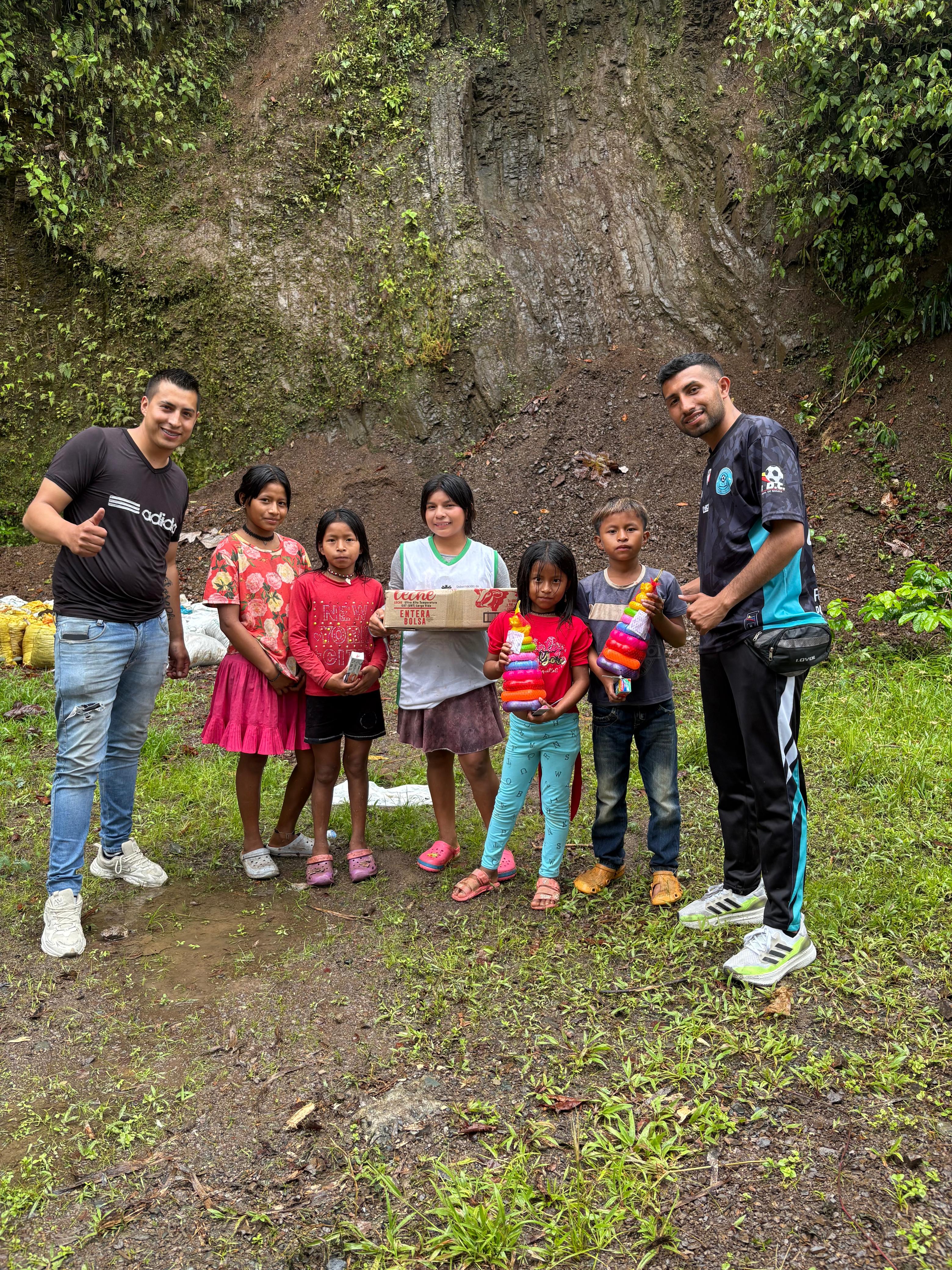 Familias beneficiarias del apoyo en Quibdó