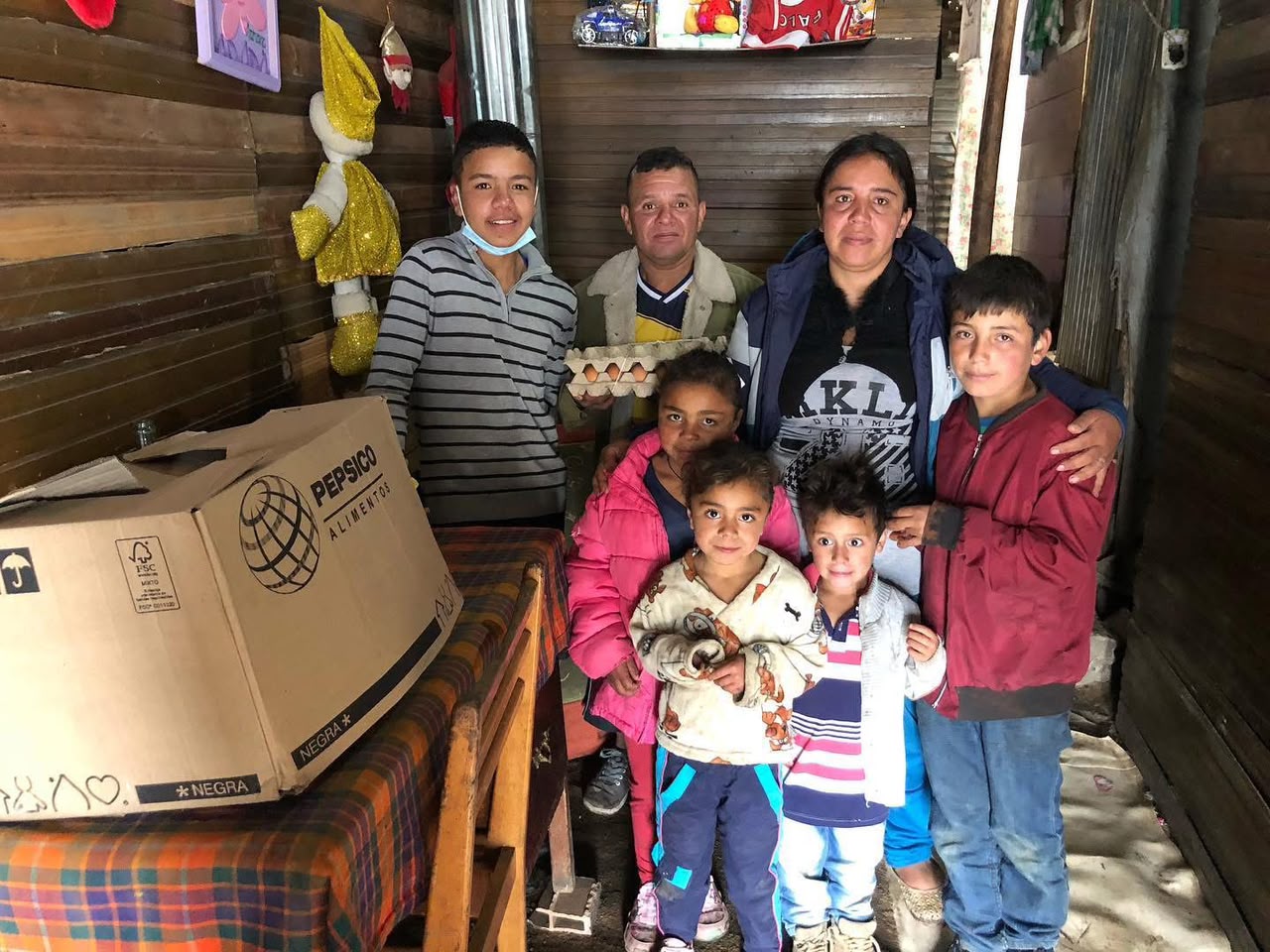 Acompañamiento a familias de la comunidad