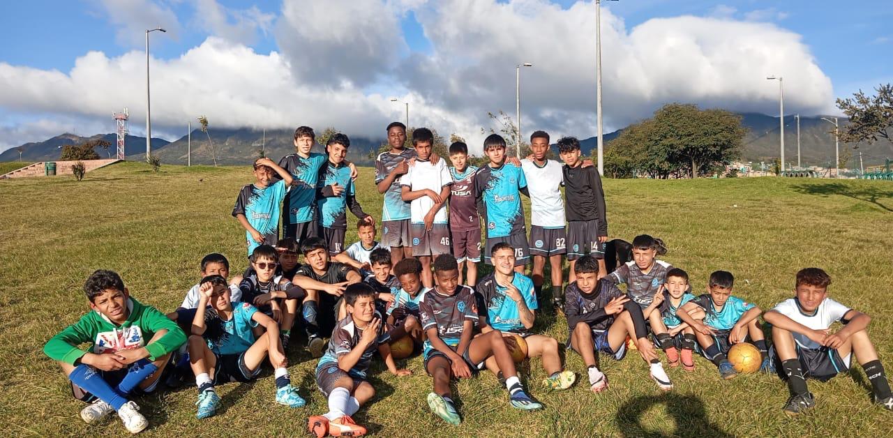 Participantes en entrenamiento deportivo