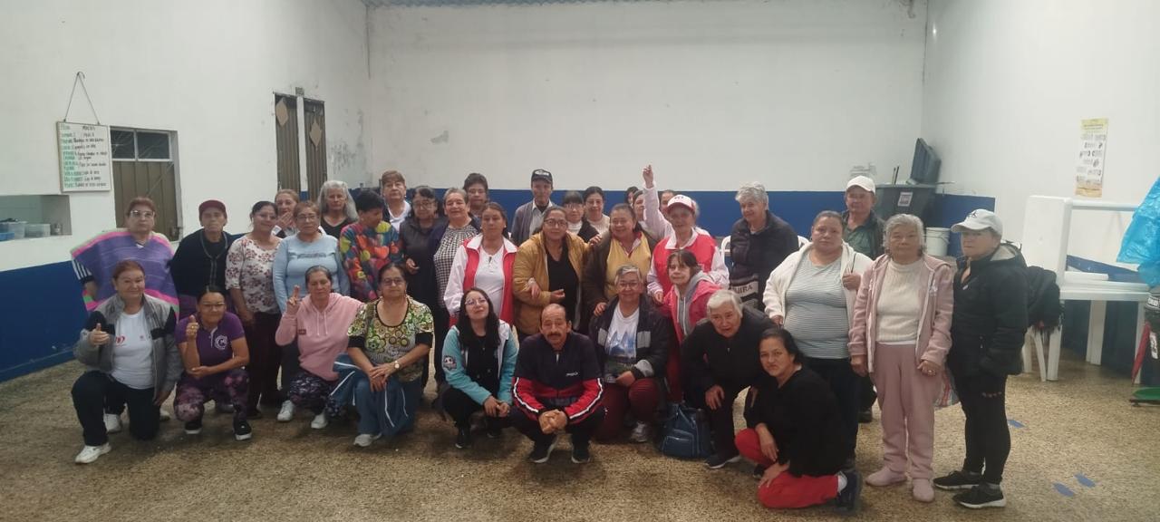 Actividad de integración para personas mayores